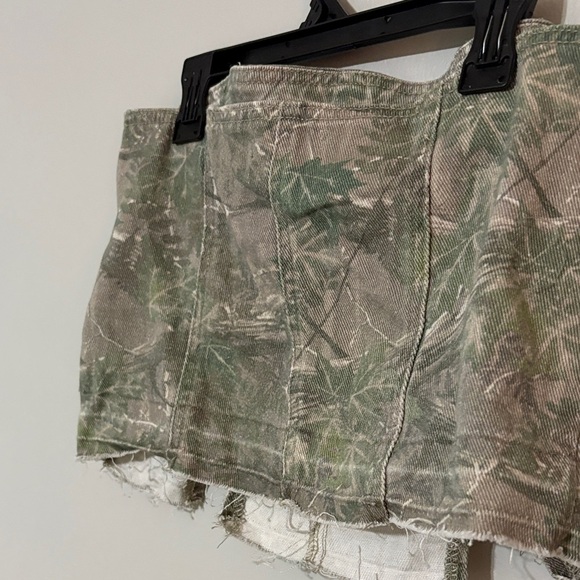 PacSun Camouflage strapless rugged top - Picture 6 of 11